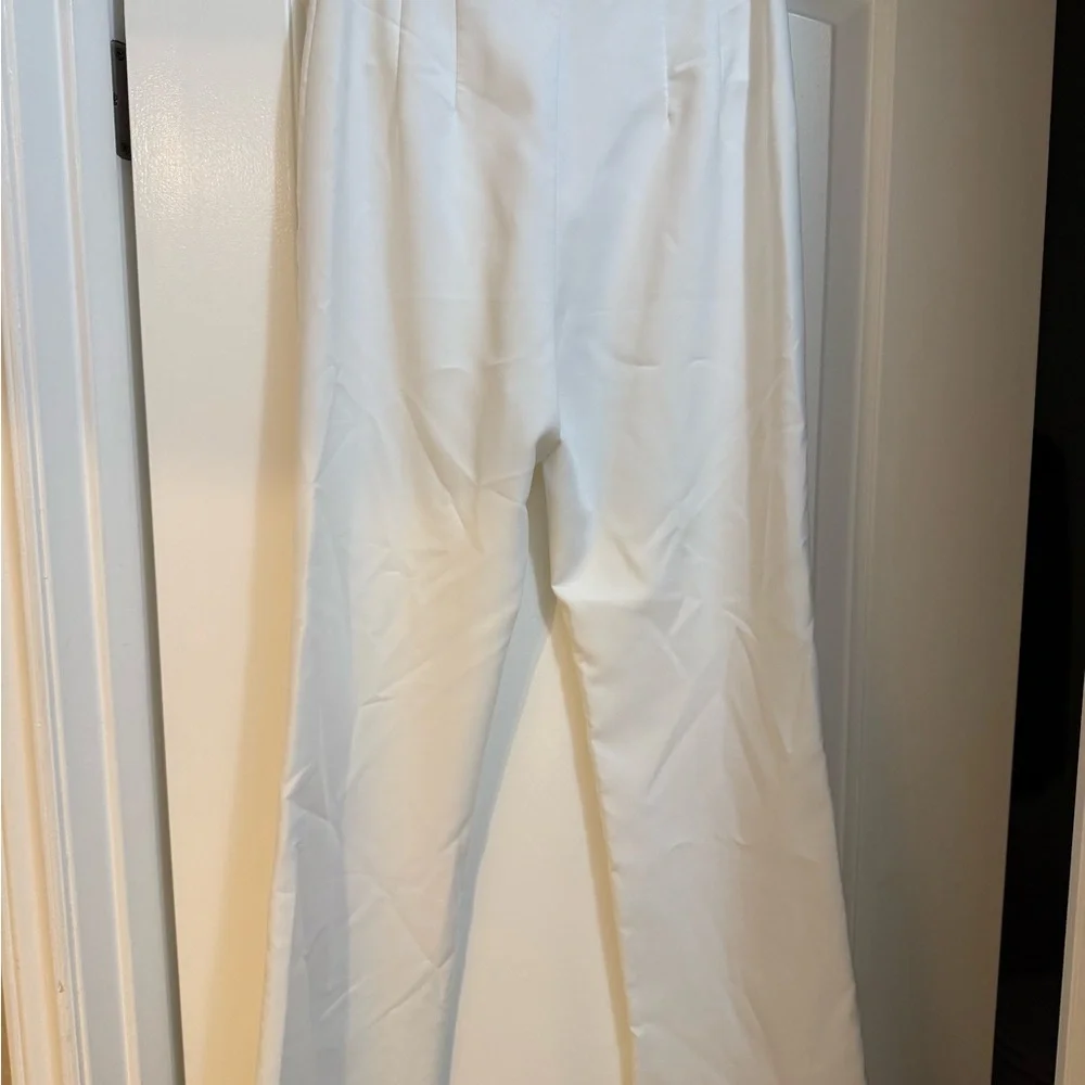 Lulu's White Trousers - Picture 4 of 5